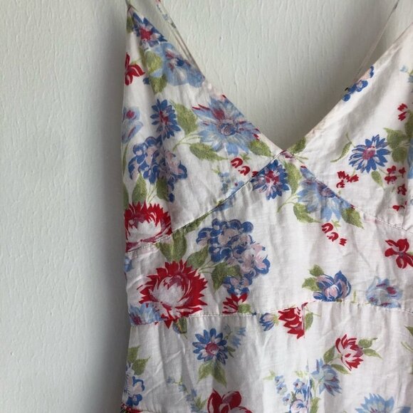 LoveShackFancy size 10 Marion Ruffled Floral Print Mini Dress - Picture 3 of 10